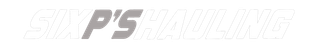 Six P's Hauling logo