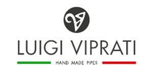Un logo per un'azienda chiamata Luigi Viprati pipe fatte a mano