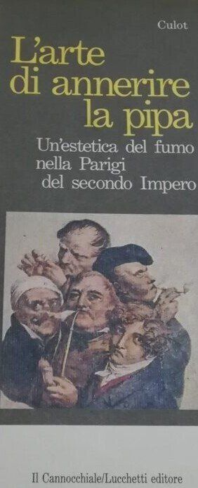 A book titled l' arte di annerire la pipa