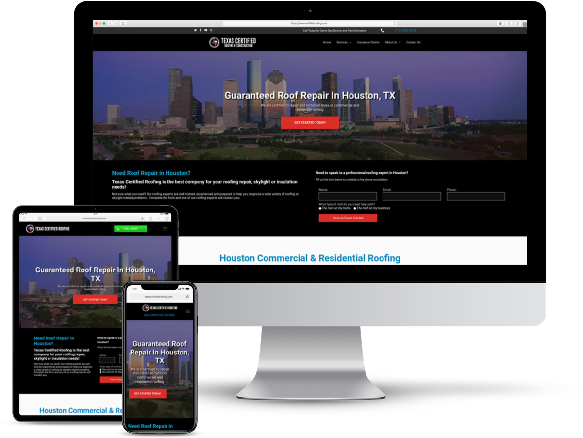 Texas Web Design Custom Website Design | Envision Marketing | Houston, TX
