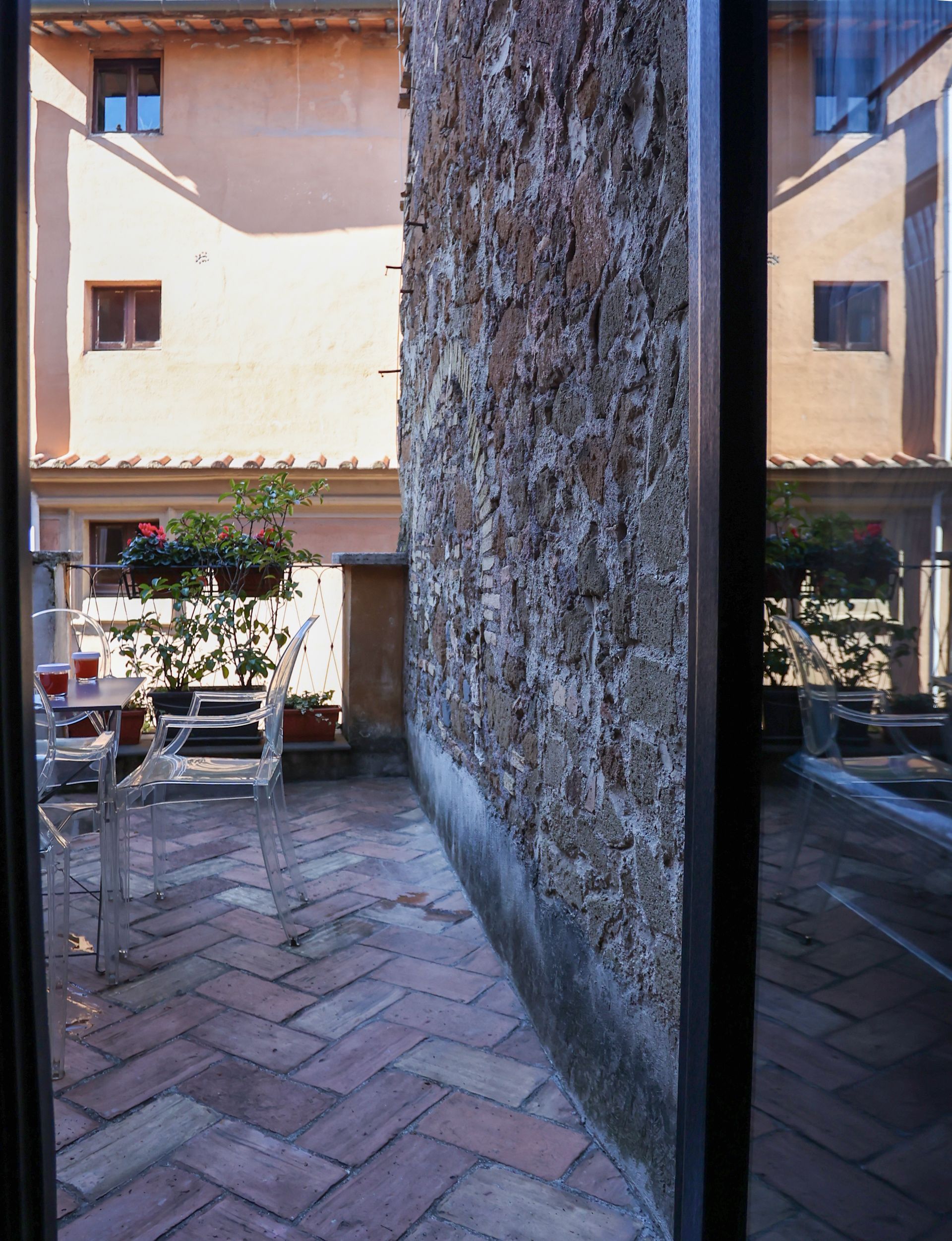 ingresso del terrazzo della junior suite