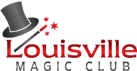 Magic Hat and Wand - Logo for Louisville Magic Club