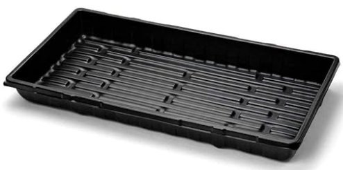 Planting trays.