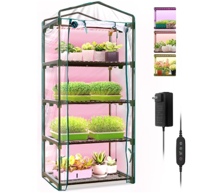 Tall greenhouse.