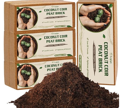 Coconut coir.
