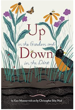 Up in the garden.