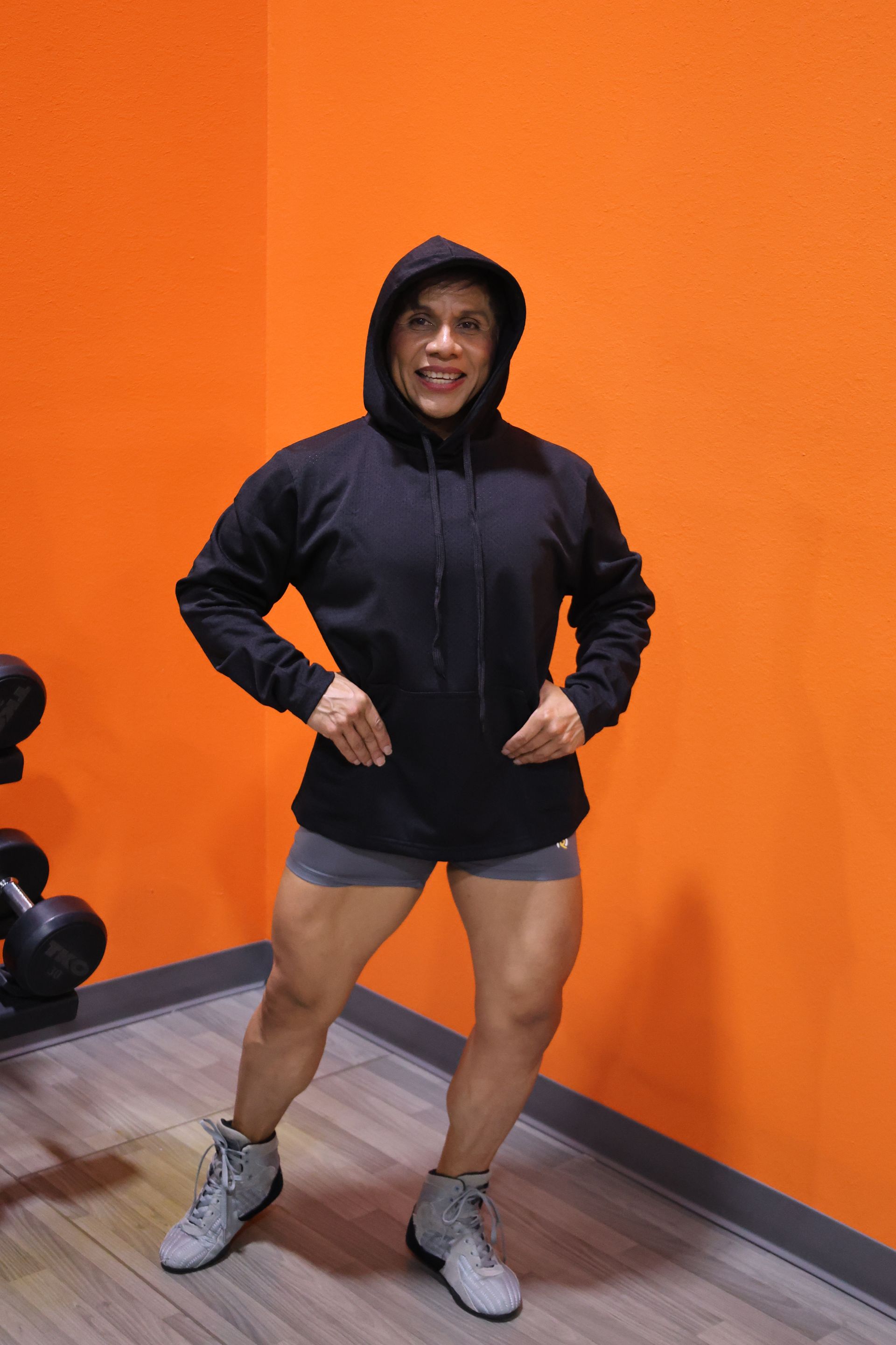 Mesh Black Hoodie