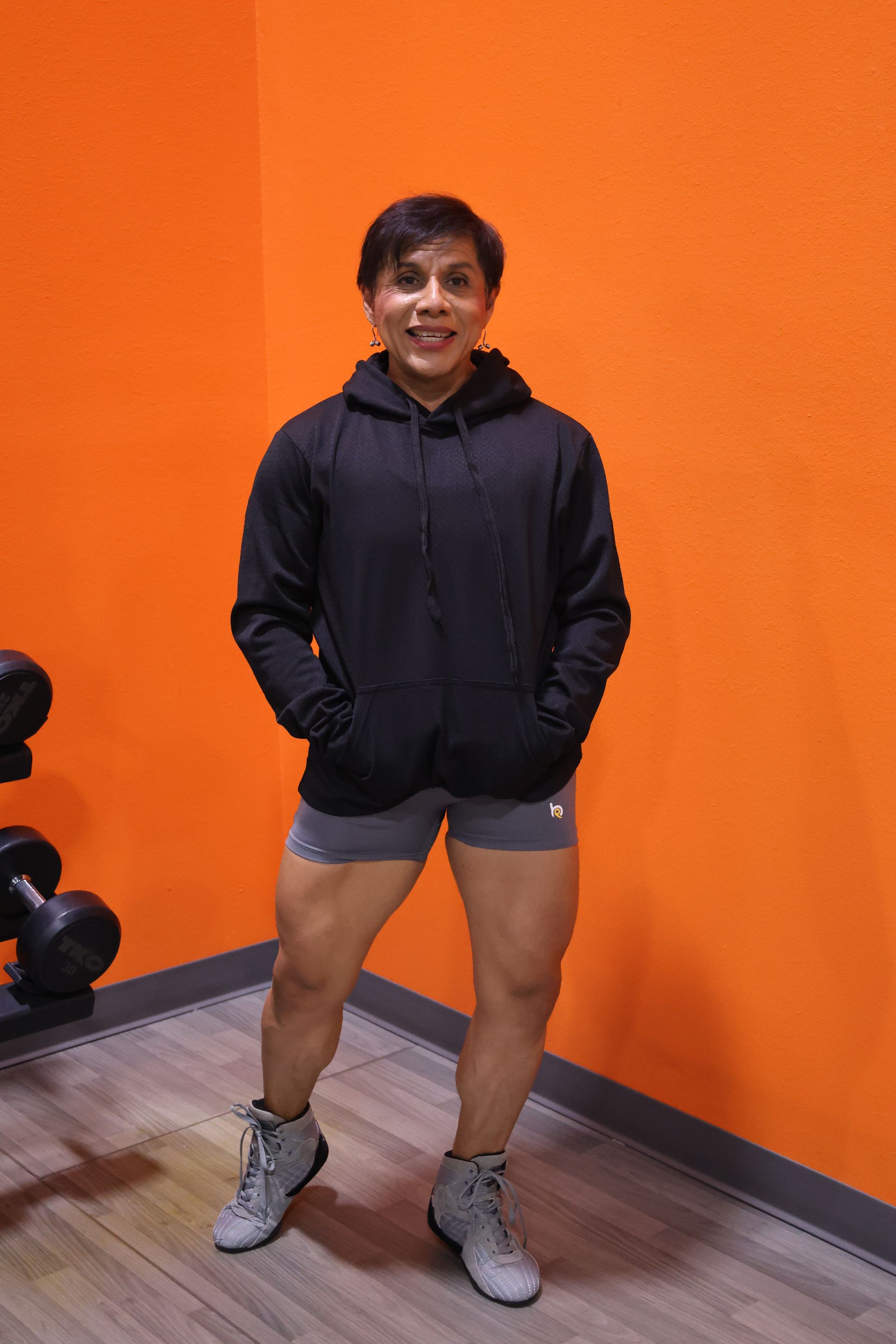 Mesh Black Hoodie
