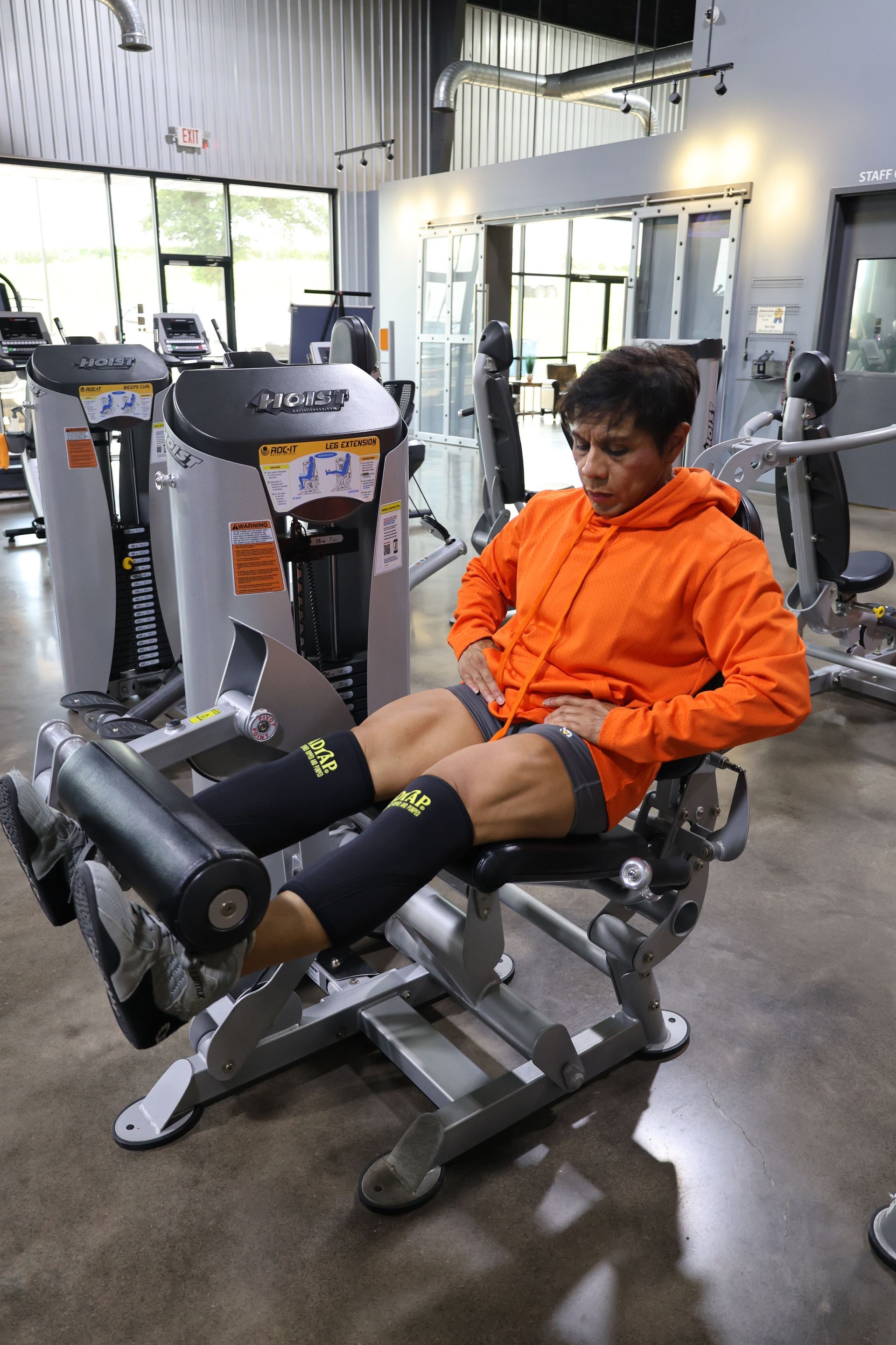 Black Badrap Knee Support Sleeve