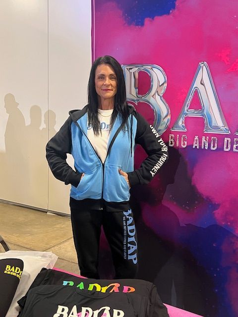Badrap Black and Blue Full Zip Jacket