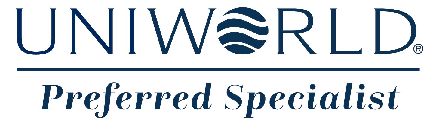 Uniworld logo with a globe symbol,
