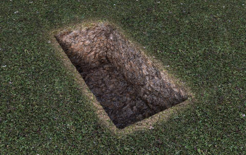 sepoltura a terra