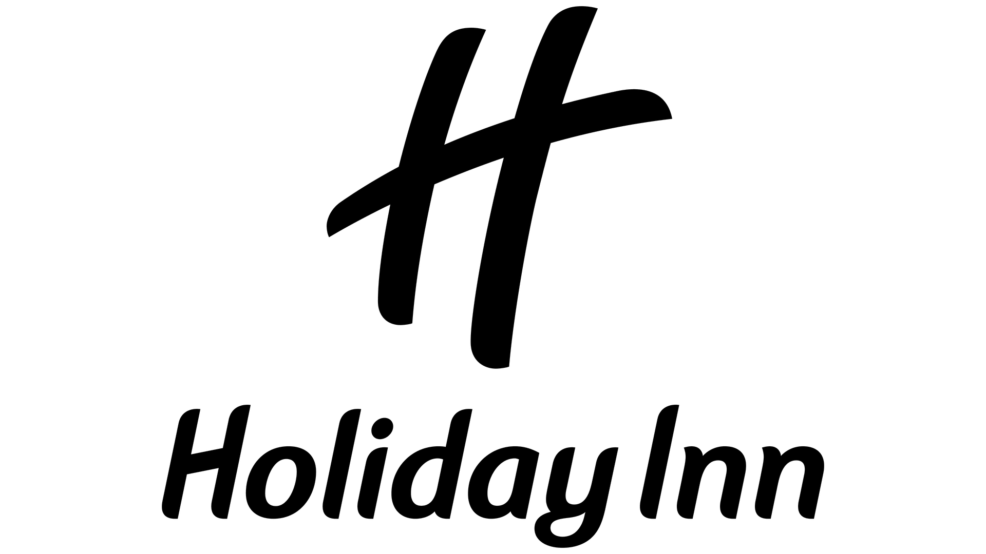 Holiday Inn logo: black