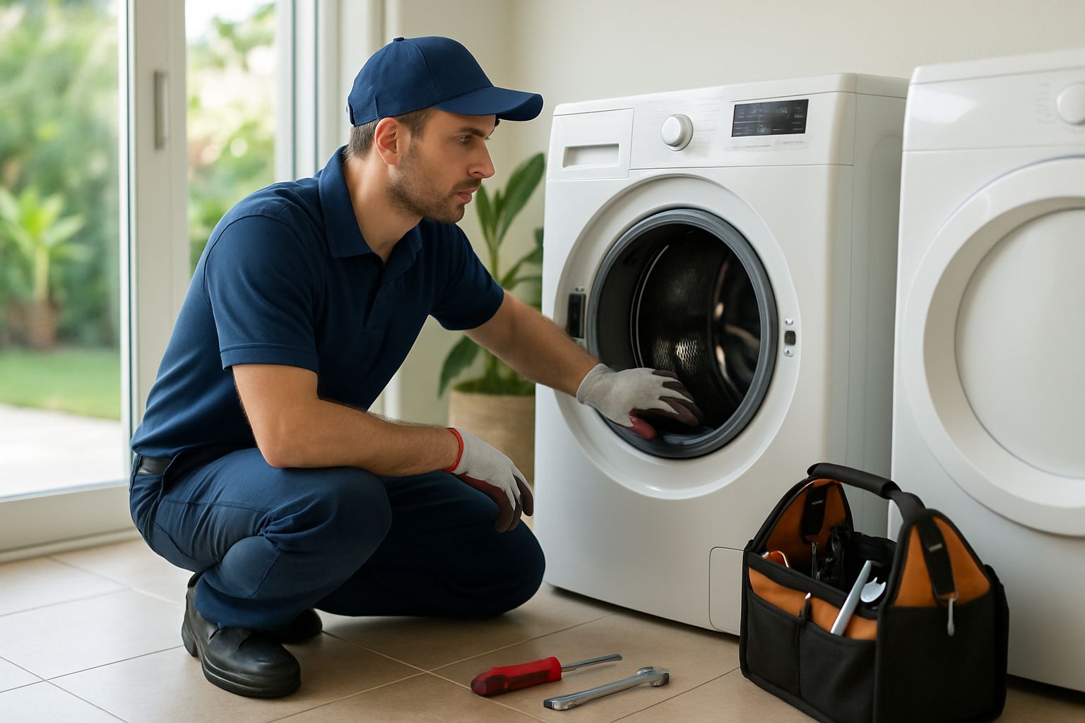 Washer Smells Like Burning Rubber During Spin