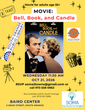 Essex County Senior Wellness Day flyer with event details, QR code, and a photo of a man in the corner