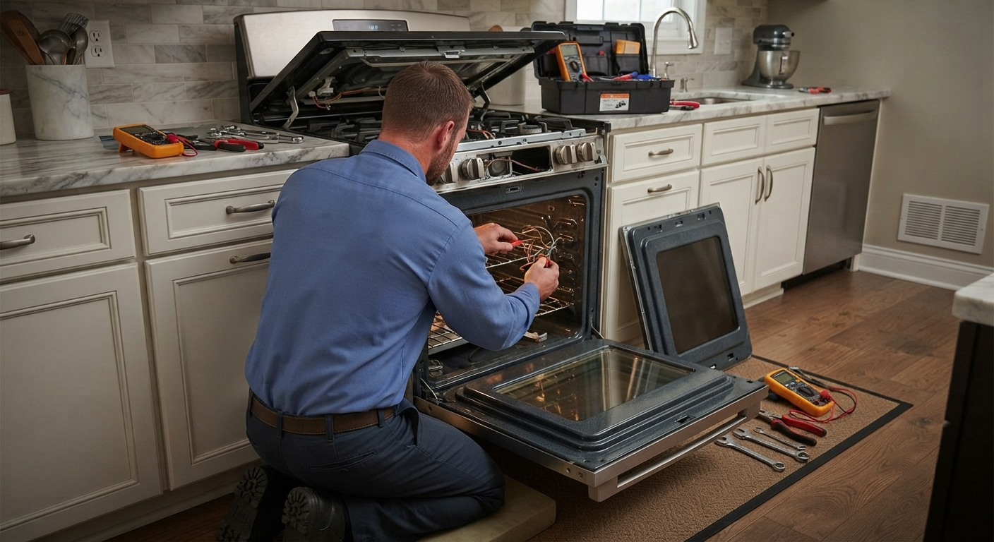 Oven and Range Repair Service in Des Moines 