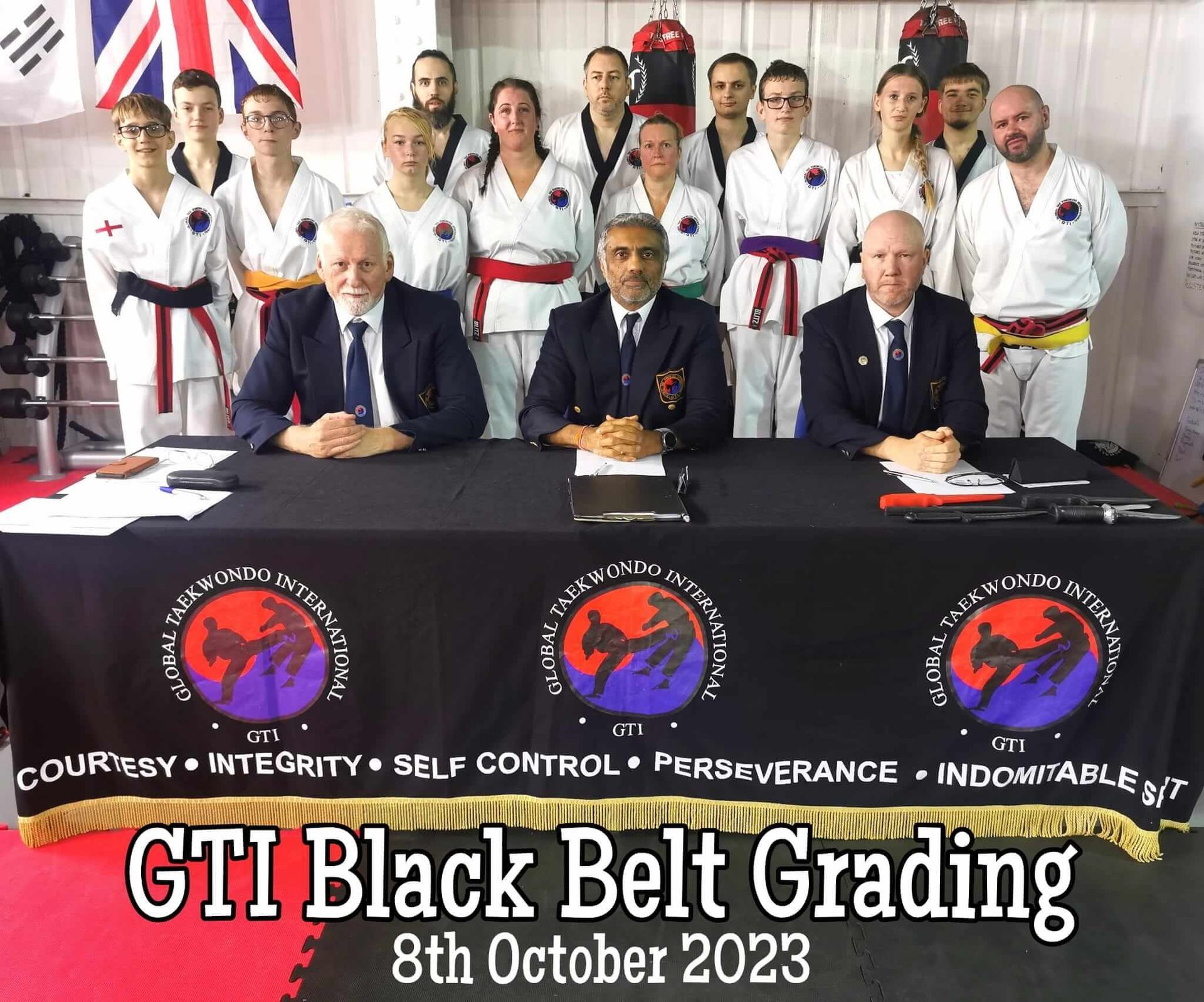 Dan grading October 8th 2023