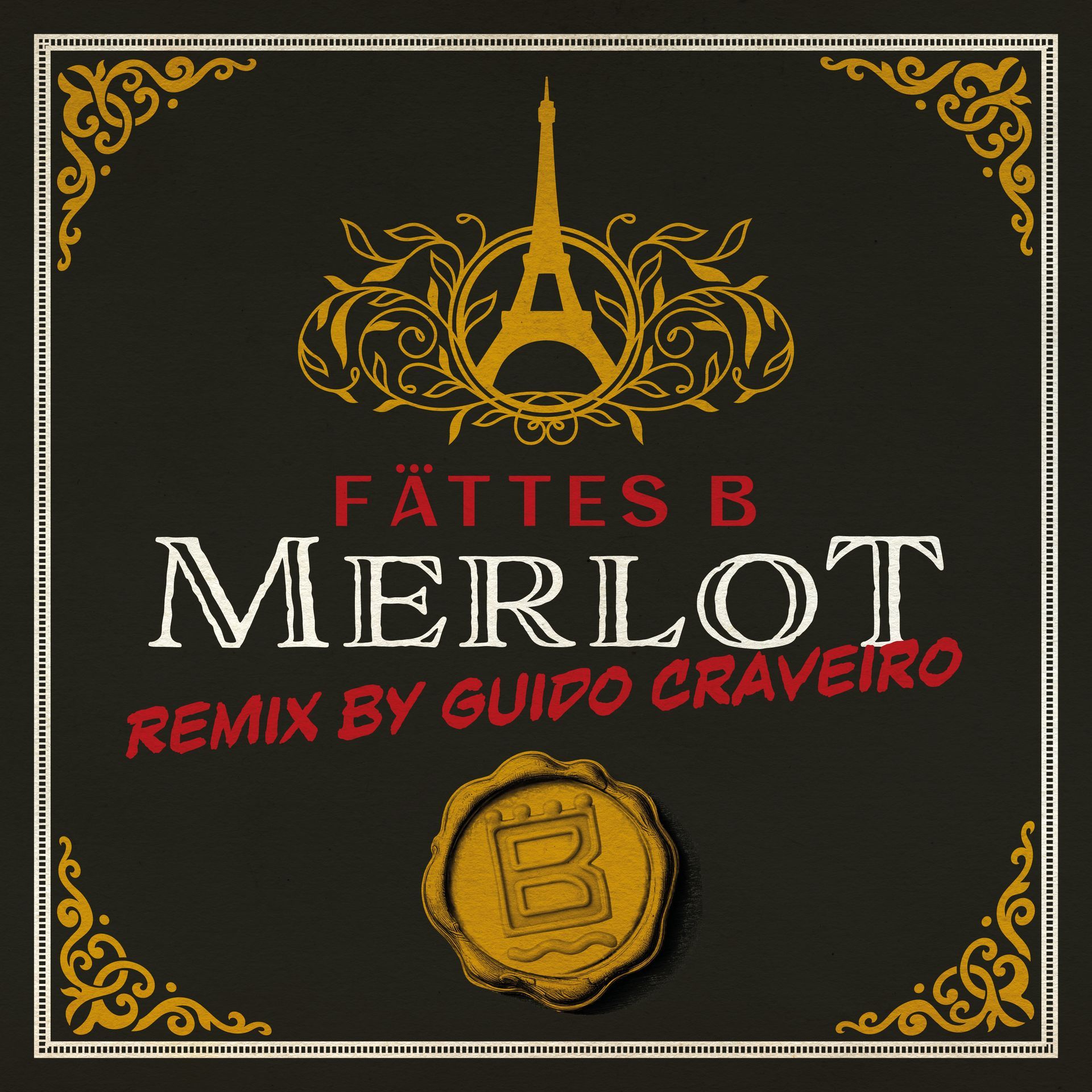 Cover der Remix-Version von der Single MERLOT.