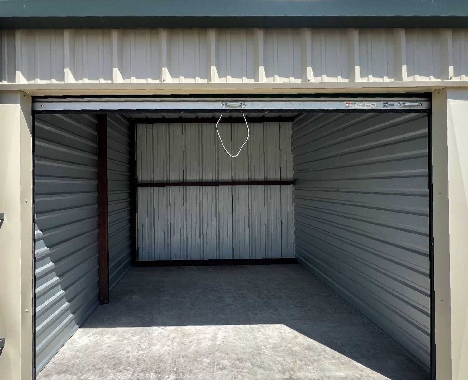 The Size and Inside of a 10x20 Storage Unit At Reasonable Self Storage Merrillville