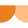 A pair of orange sunglasses on a white background.