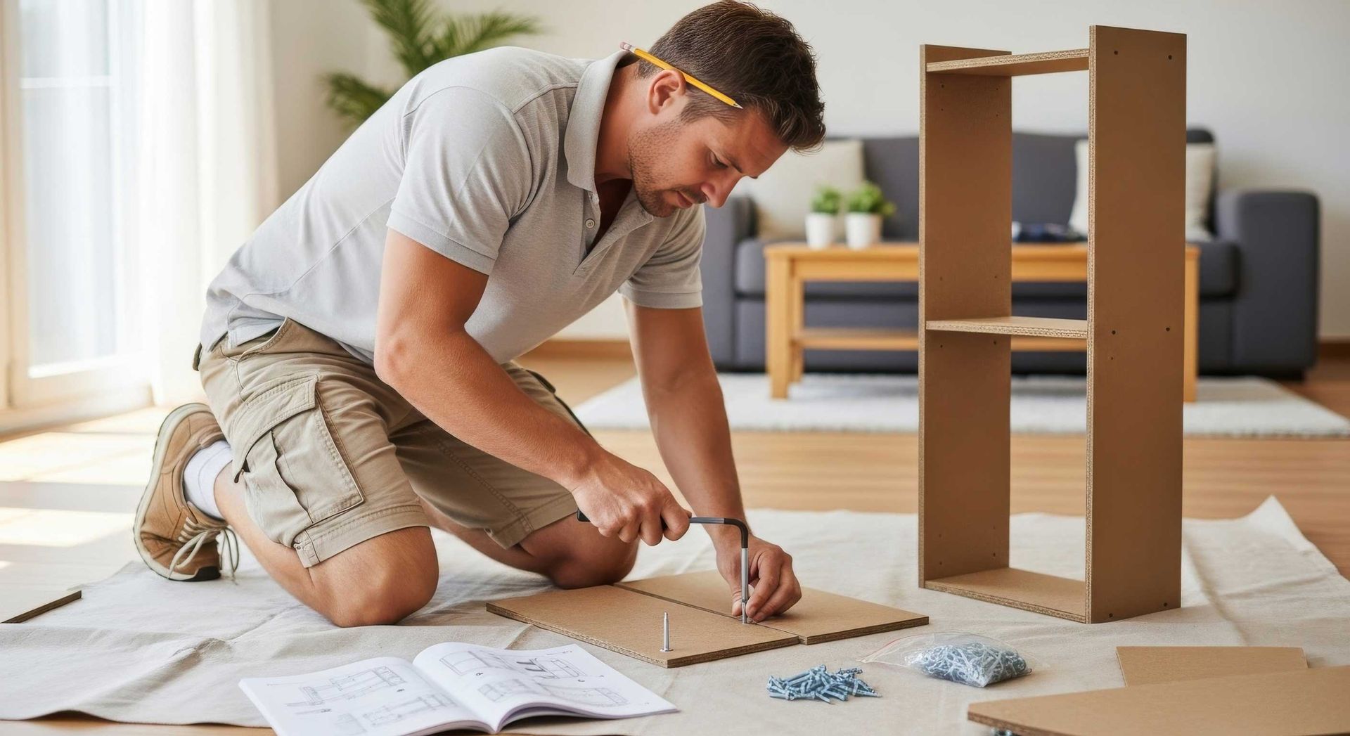 Home Office Desk Installation Process Hervey Bay
