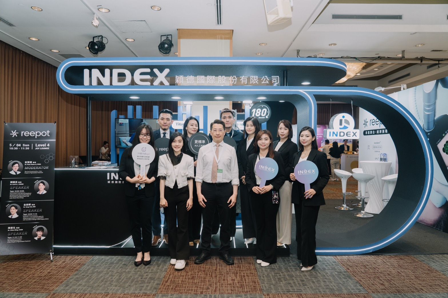 Index intl. 穎德國際參與2025AMWC & TDAC 皮膚科醫學會