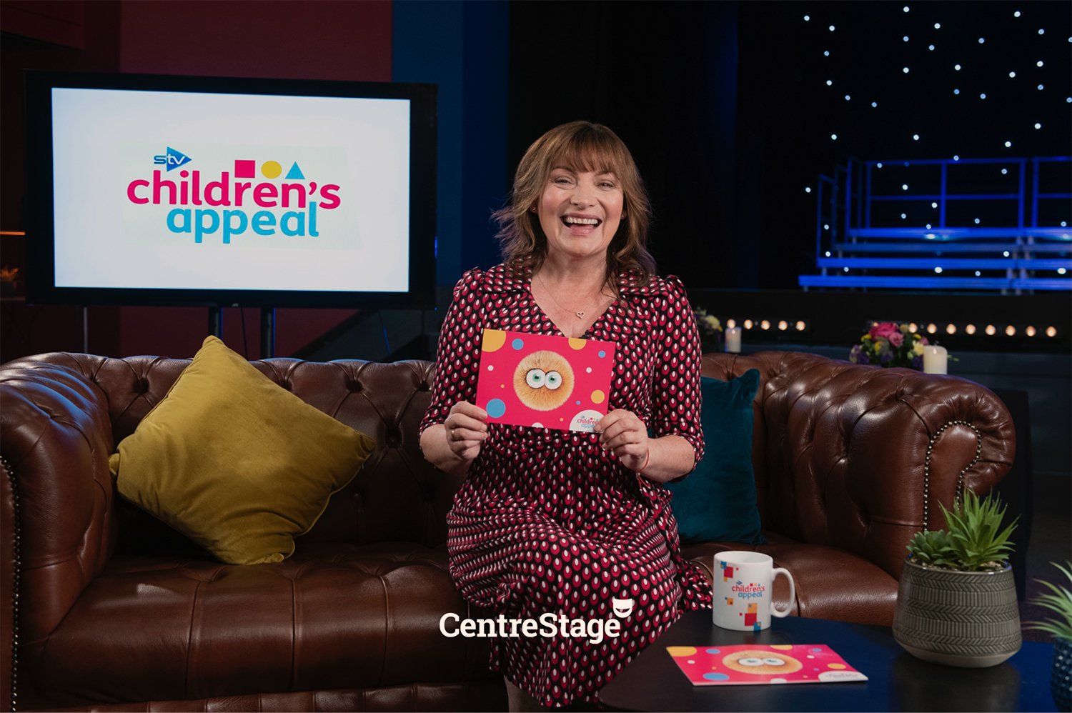 Lorraine Kelly, host of the STV Children's Appeal Lorraine Kelly, host of the STV Children's Appeal