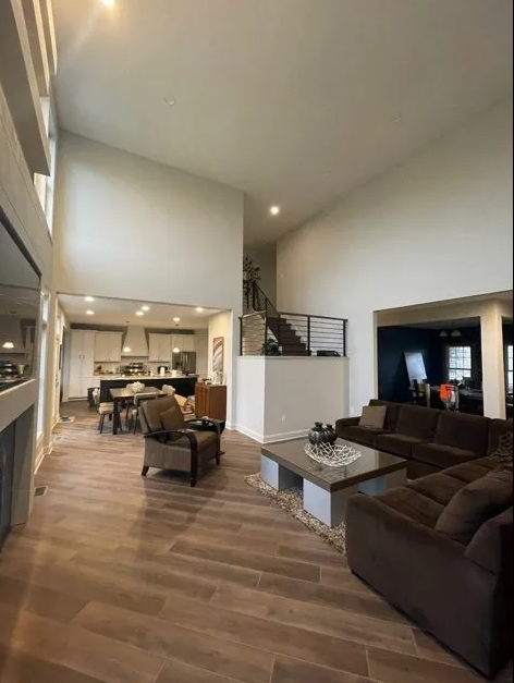 Interior repaint project in Bath Ohio by Inspired Services & Painting