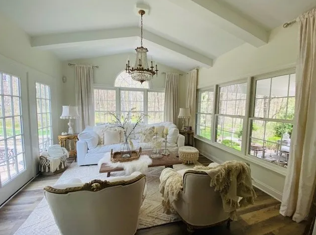 Interior repaint project in Cuyahoga Falls Ohio by Inspired Services & Painting