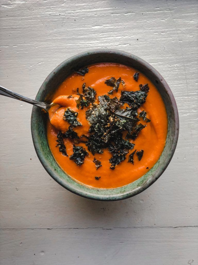 5-Ingredient Carrot Ginger Soup