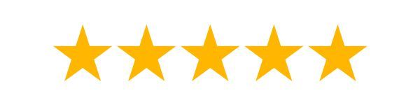 Five gold stars.