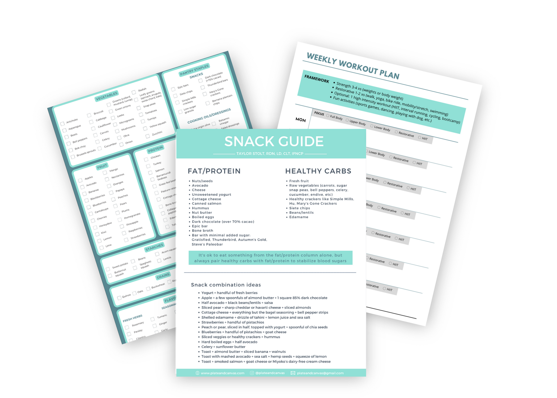 hormone balancing handouts and resources