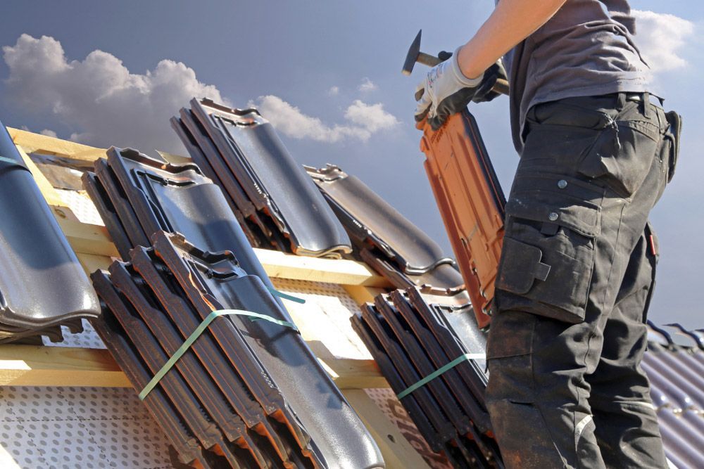 Roofing Contractors Installing a New Roof — ACT Roofing in Tuggeranong, ACT