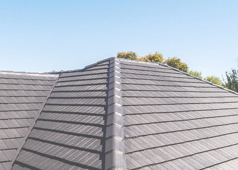 Before And After Of A House With A New Tiled Roof — ACT Roofing in Ngunnawal, ACT