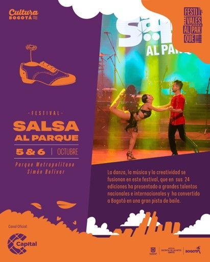 Festival de Salsa Al Parque, 5 y 6 de Octubre