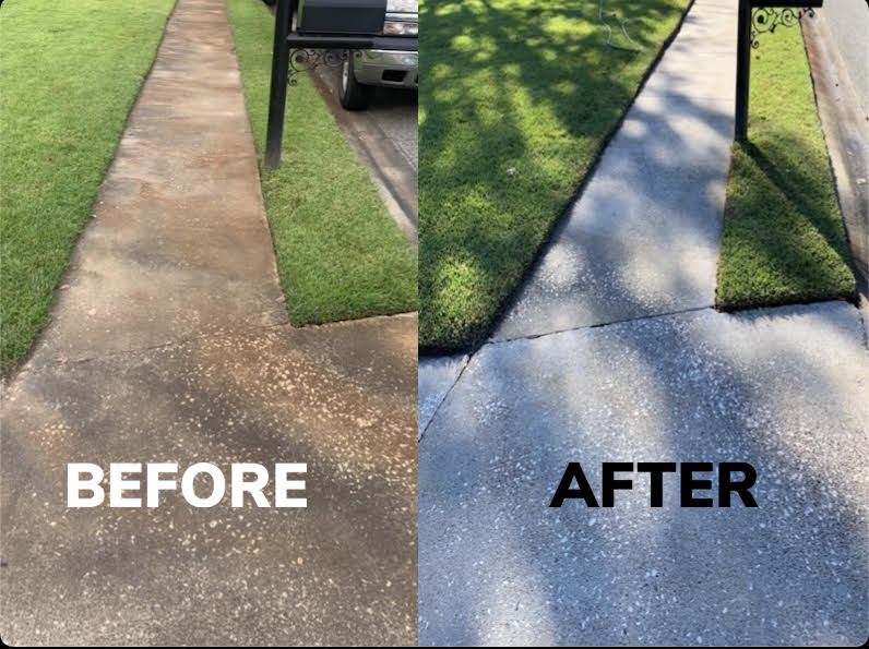 Wilmington Island power washing