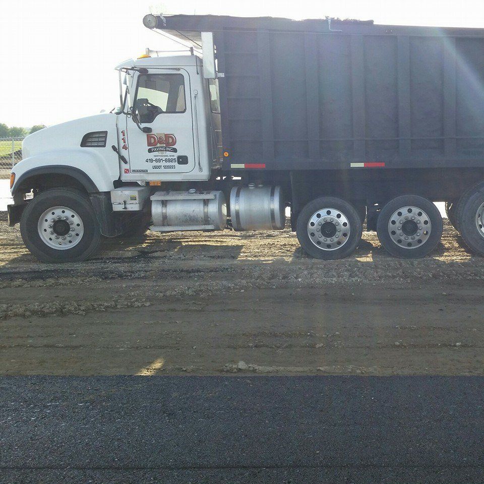 D&D Paving Inc. Big Truck — Northwood, OH — D & D Paving Inc.
