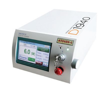 1940nm diode laser equipment used for endovenous laser treatment at LEDAS vein clinic, Busan