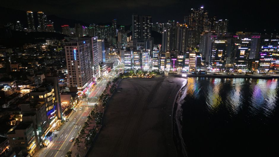Seomyeon district in central Busan, home of Seomyeon Medical Street and LEDAS