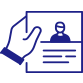 Visa support icon for Korea medical visa C-3-3 guidance at LEDAS vein clinic