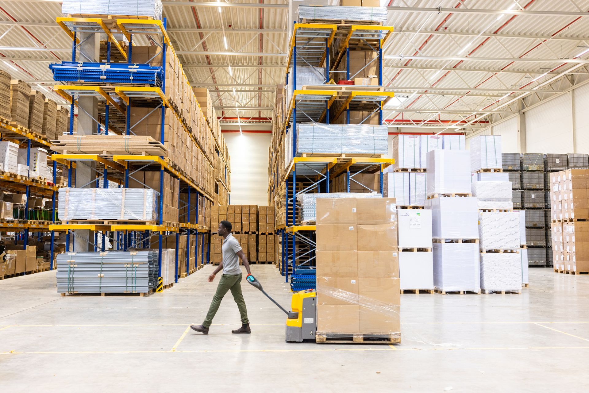 A Man Pulling the Item for Transport - Melbourne, VIC - Work4U Group Pty Ltd