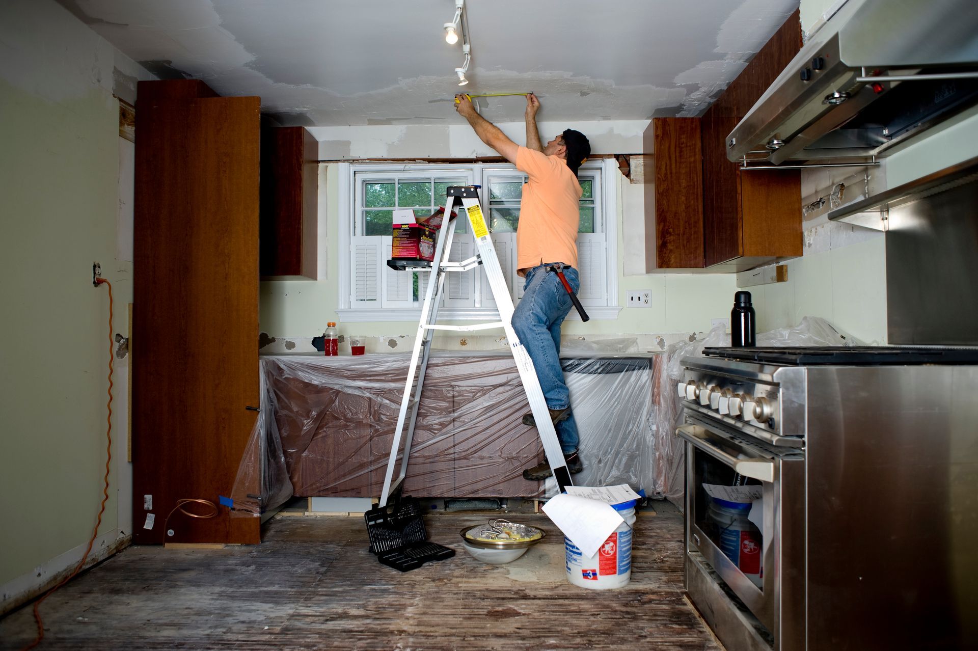 A Man Renovating the Kitchen - Melbourne, VIC - Work4U Group Pty Ltd