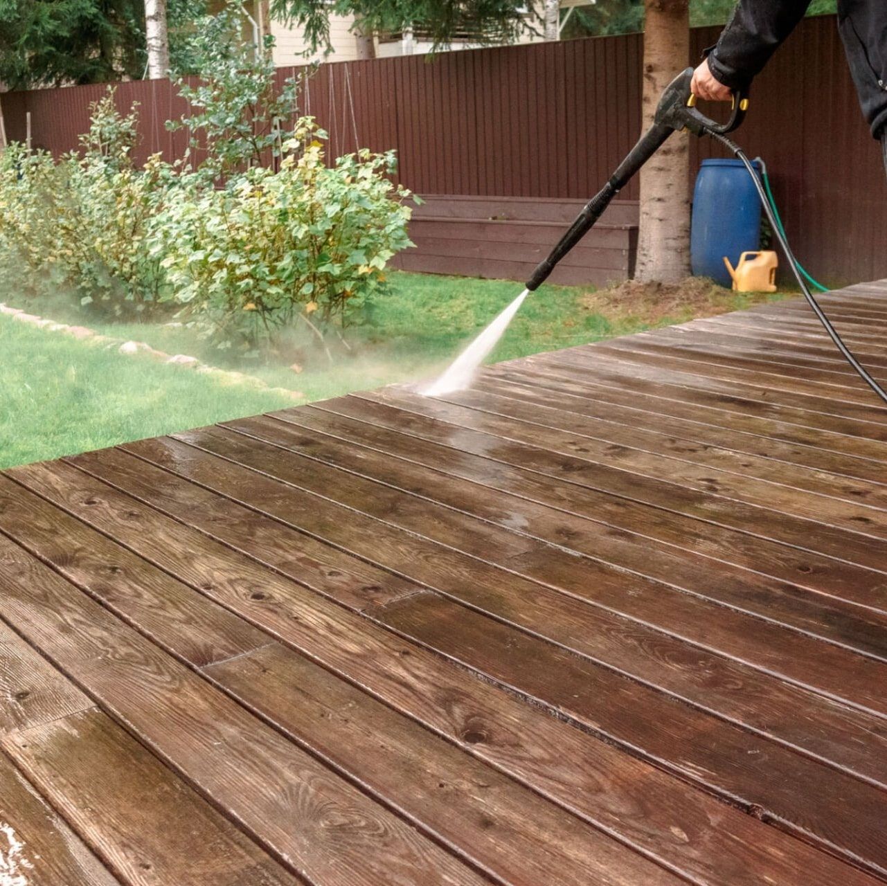 Pressure Washing Service — JR Flores Landscape Services in Highlands, TX