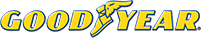 Goodyear logo with yellow text and a winged foot design. | Dave's Automotive LLC