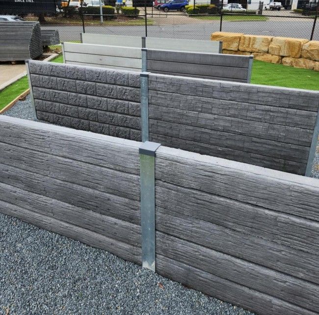 Concrete Sleepers & Steel Post