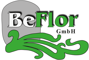 Ein Logo für ein Unternehmen namens beflor gmbh