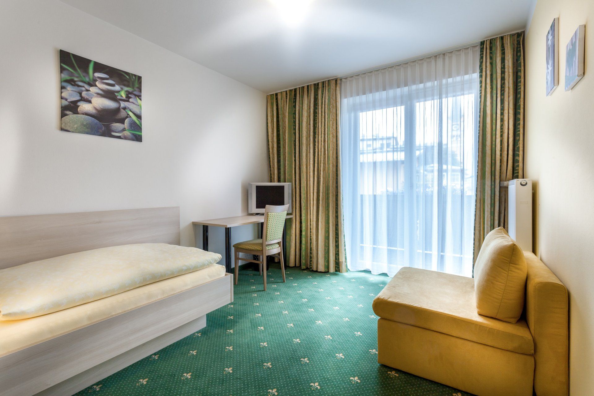 Einbettzimmer Pension Gstrein
