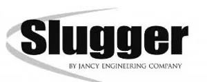 Slugger logo in black on white with the text “By Jancy Engineering Company”