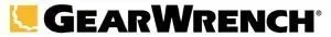 GearWrench logo in black and orange with a yellow wrench icon