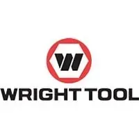 Wright Tool logo with black “W” in a red circle above bold black text
